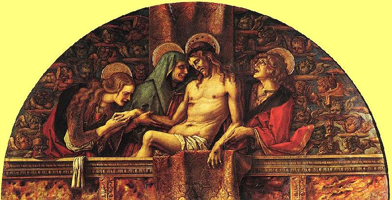 CRIVELLI, Carlo Pieta 124 France oil painting art